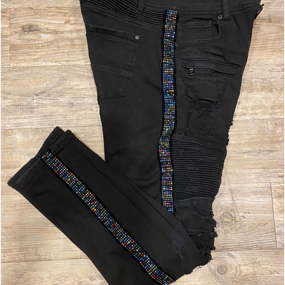 PREME Black Mens Jeans - Picture 4 of 4